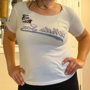 TOUCH by Alyssa Milano Chicago White Sox top Sz L